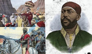 King Menelik II, the lion of the Battle of Adwa 1896 where Ethiopian Empire defeated Italian army