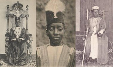 King Daudi Cwa II of Buganda Kingdom. Born in 1896 & became a King at age of 1 in 1897