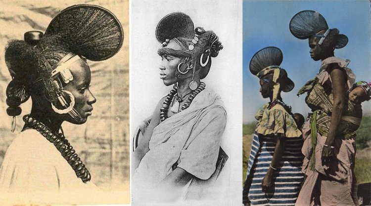 Traditional Fulani hairstyles that existed for centuries