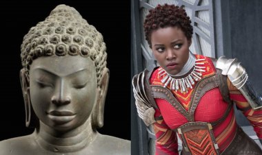 The original Buddha was wearing the hairstyle known today as Bantu knots [15th century BC]